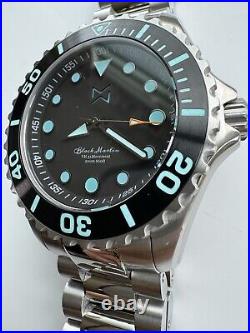 Mens diver watch Marlinwatch 43mm Stainless Steel Strap? Mk6