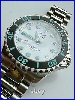 Mens diver watch Marlinwatch 43mm Stainless Steel Strap? Mk6 Boxed