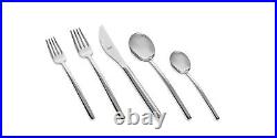 Mepra Due Brushed Stainless Steel 24 Piece Cutlery Set RRP £285