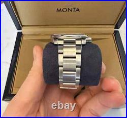 Monta Noble Watch 38mm Opaline Dial Great Condition 2022 RRP £1,500