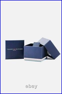 New Genuine Tommy Hilfiger 1791560 Decker Navy Blue Stainless Steel Men's Watch