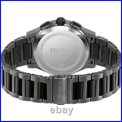New Hugo Boss Mens Watch Peak Grey Chronograph Hb1513814 Wristwatch