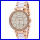 New Michael Kors Mk5774 Parker Womens Chronograph Watch Rose Gold And White