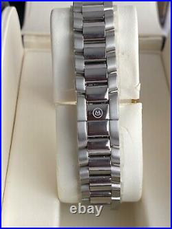 New Movado Diamond Watch Gold Silver 2 Tone Designer RRP £2000 Swiss RRP £2000