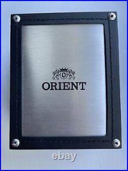 Orient RA-AG0001S10B Bambino Open Heart 41mm Stainless Steel Case with Brown