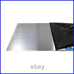 Premium Brushed Stainless Steel Sheet Grade 304 1.2mm Any Size Guillotine Cut