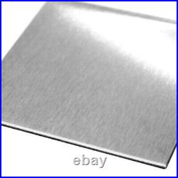 Premium Brushed Stainless Steel Sheet Grade 304 1.2mm Any Size Guillotine Cut