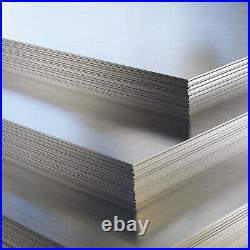 Premium Brushed Stainless Steel Sheet Grade 304 1.2mm Any Size Guillotine Cut