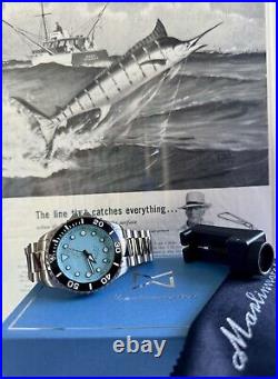 Quartz mens diver watch Marlinwatch 43mm Stainless Steel? Mk6 £350