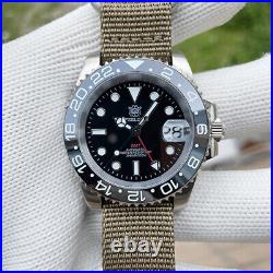 STEELDIVE SD1993 NH34 GMT Diver 300M Automatic Watch 41mm BGW9 316L Swiss SLN