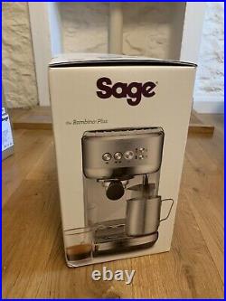 Sage The Bambino Plus Espresso Coffee Machine SES500BSS Brushed Stainless Steel