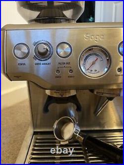 Sage The Barista Express Espresso Coffee Machine Brushed Stainless Steel