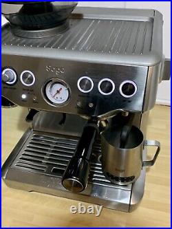 Sage The Barista Express Espresso Coffee Machine Brushed Stainless Steel Boxed