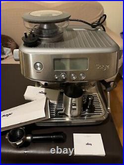 Sage The Barista Pro SES878BSS Coffee Espresso Machine Brushed Stainless Steel