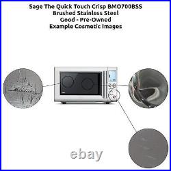 Sage The Quick Touch Crisp Microwave BMO700BSS Brushed Stainless Steel Kitchen