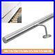 Satin-Polish Brushed Stainless Steel Stair Handrail Banister Railing Support Kit