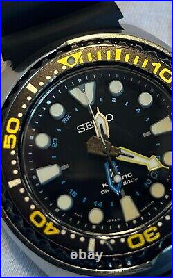 Seiko Sun 021 Kinetic GMT Diver's Watch