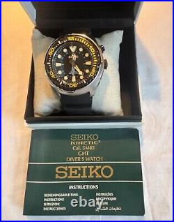 Seiko Sun 021 Kinetic GMT Diver's Watch