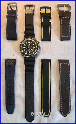 Seiko Sun 021 Kinetic GMT Diver's Watch