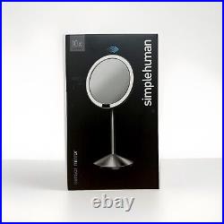 Simplehuman ST3004 Fold 12cm (10x Magnification), Brushed Stainless Steel