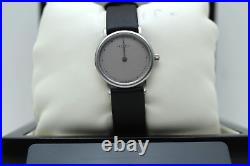 Stahl ST61301 Brushed Stainless Steel Watch with Small Silver 12 Dots