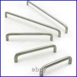 Stainless Steel Cupboard Door Solid Heavy Duty D Handles Hole Centres 96mm 192mm