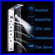 Stainless Steel LED Shower Panel Column Tower Rainfall Massage Body Jets Mixer