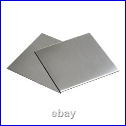 Stainless Steel Plate A2 Thick 1/1.5/2/3mm Solid Brushed Satin Laser Cut Sheet