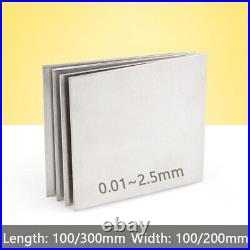 Stainless Steel Sheet Metal Plate Sheet Brushed Metal Thin 0.012.5mm Thickness
