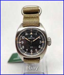 Steeldive 36mm'Steelfleir' Pilot Watch, VH31 Sweep Seconds, Sapphire, 200M WR