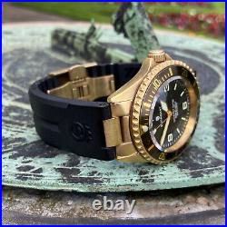 Steinhart Ocean One 1 Bronze Green Diver Automatic Dive Watch 42mm