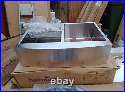 Stylish Belmont Duo 2 Bowl Brushed Stainless Steel Sink + Extra Accessories