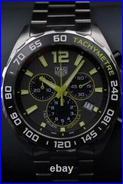 TAG Heuer Formula 1 Chronograph Mens Watch 12 Month Warranty CAZ101AG. BA0842