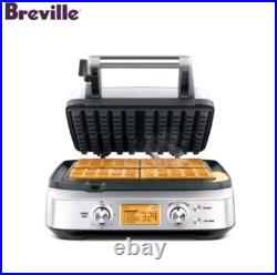 The Smart Waffle Pro BWM620UK Maker Machine Brushed Stainless Steel (US Plug)