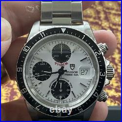 Tudor Oysterdate Chronograph 79270 Steel 39mm Watch