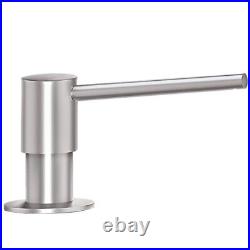 Villeroy & Boch 250ml Brushed Stainless Steel Soap Dispenser