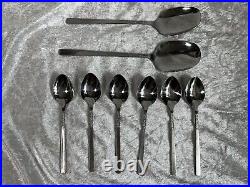Viners Sheffield Stainless Steel Love Story Canteen 44 Pieces 6 People setting