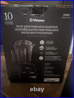 Vitamix A3500i Ascent Series Blender Brushed Stainless Steel Silver Colour NEW