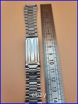Watch Wristband Brushed Stainless Steel end link 19mm Vintage Watch Bracelet